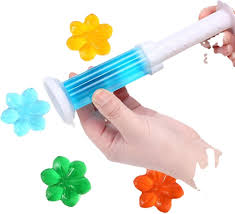 جل تنظيف الحمام المعطر على شكل وردة – رائحة منعشة وتنظيف فعال