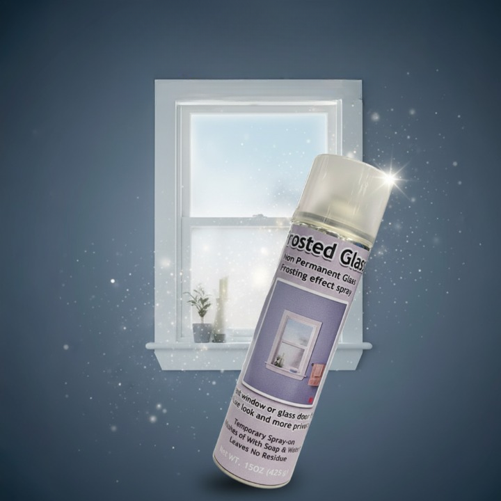اسبراي تظليل الزجاج الجبار – تأثير ضبابي سريع وسهل الإزالة