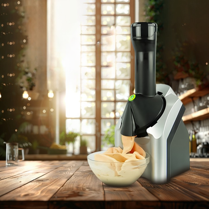 ماكينة صنع الآيس كريم – صحية وسهلة الاستخدام للأطفال والعائلة