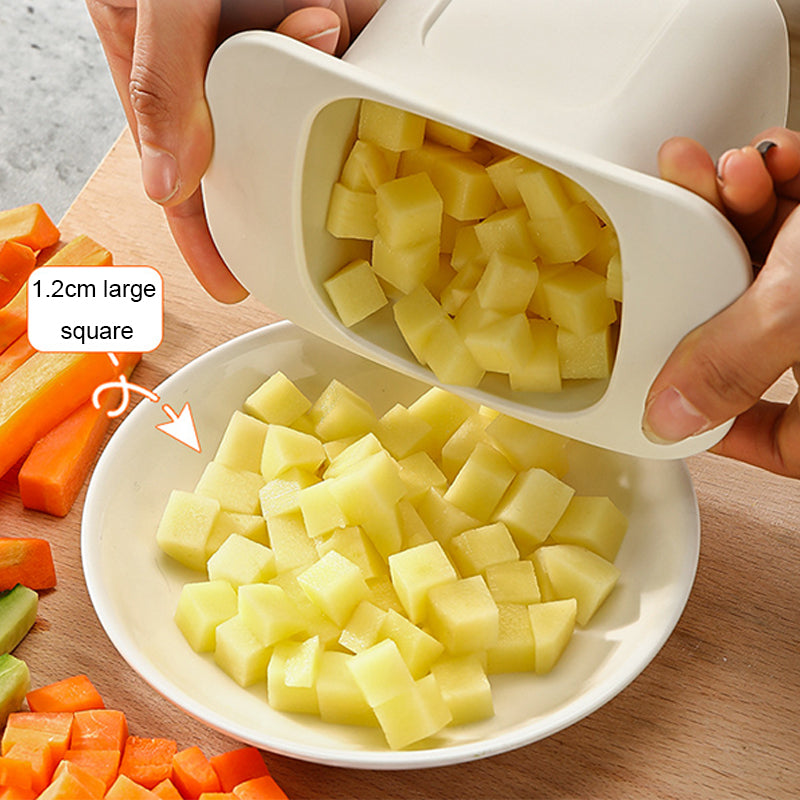 القطاعه المحمولة لتقطيع الخضار والفاكهة – ستانلس ستيل متعددة الاستخدام